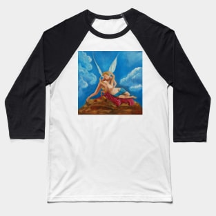 Eros and Psyche Baseball T-Shirt